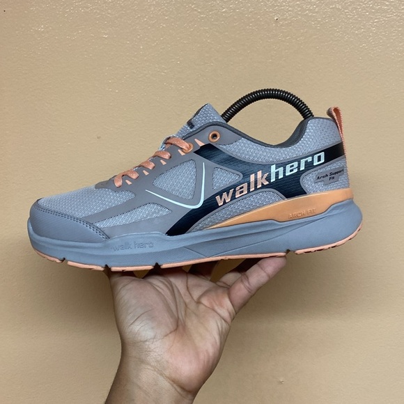 Walk Hero Women's Arch Support Wide Toe Box Sneakers - Picture 6 of 17